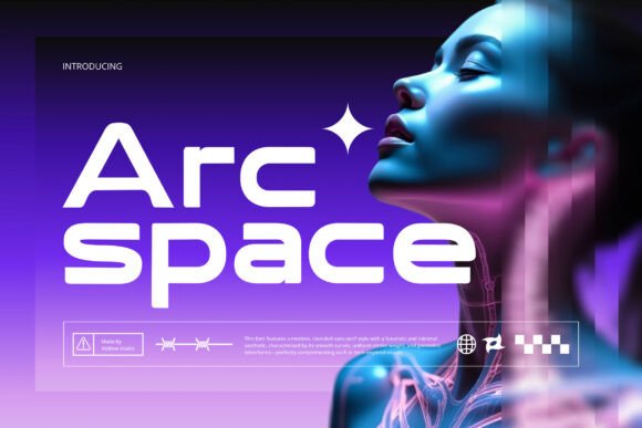 Arc Space Typeface Review for Modern Crafters