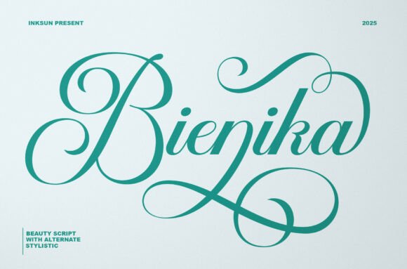 Bienika Script Typeface Review