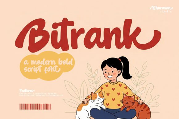 Bitrank: The Script Handwritten Font for Editorial Design