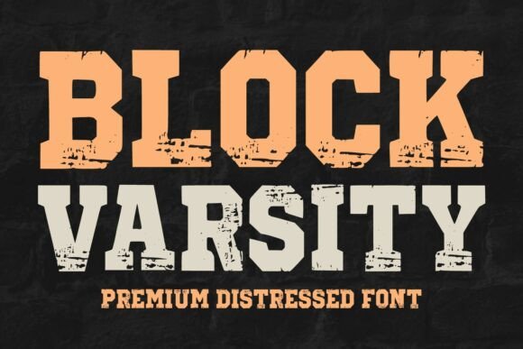 Block Varsity: A Bold Slab Serif for Modern Digital Brands