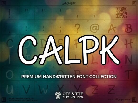 Calpk: The Stunning Decorative Display Font for Standout Branding