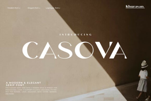 Casova: The Sophisticated Serif Font for Professional Branding