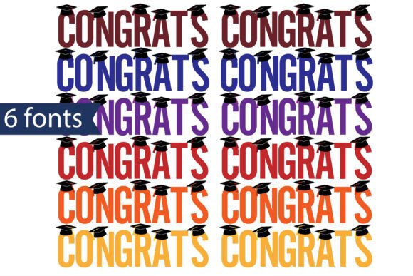 Congrats Color: The Ultimate Display Typeface for Festive Branding