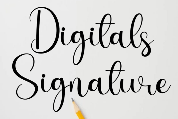 Digitals Signature Typeface Review for Modern Web Design