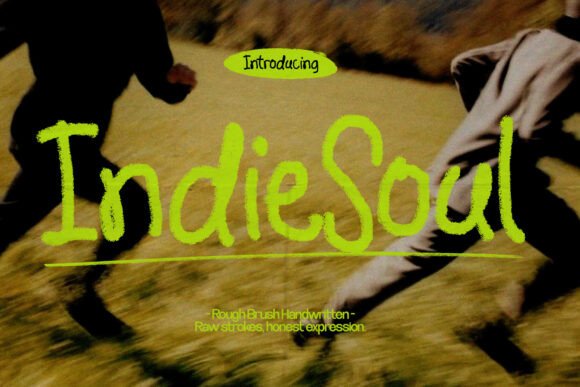 Indiesoul: The Rough Brush Handwritten Font for Authentic Craft Brands
