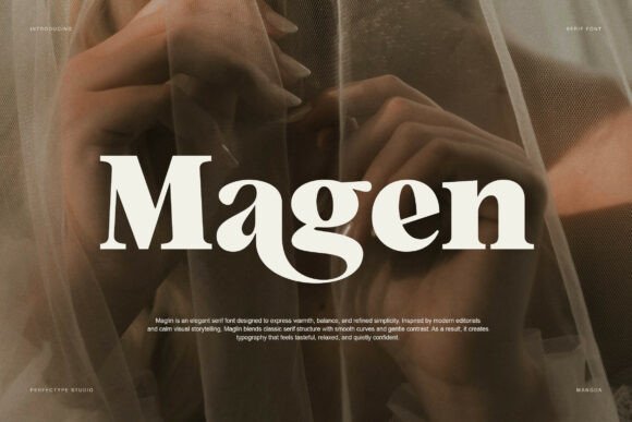 Magen: The Elegant Modern Serif Font for Professional Branding