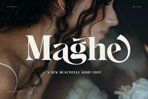 Maghe: An Elegant Modern Serif Font for Refined Brand Identity