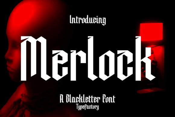 Merlock Free Download: Gothic Blackletter Font Review