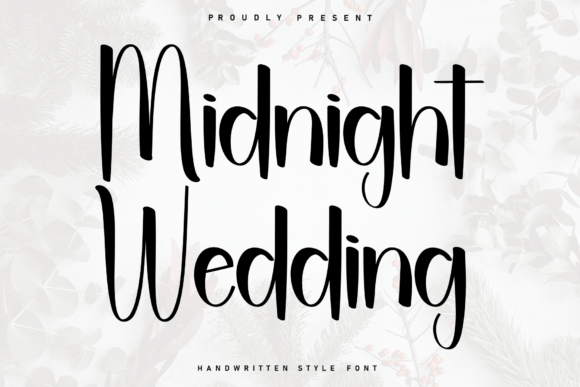 Midnight Wedding Typeface Review