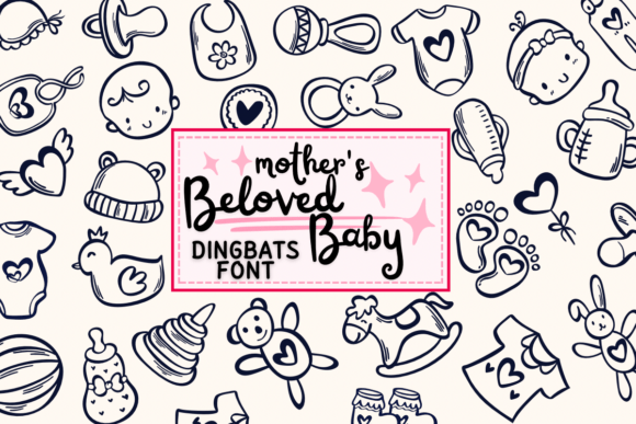 Mother s Beloved Baby Typeface Review for Nursery and Boutique Designs
