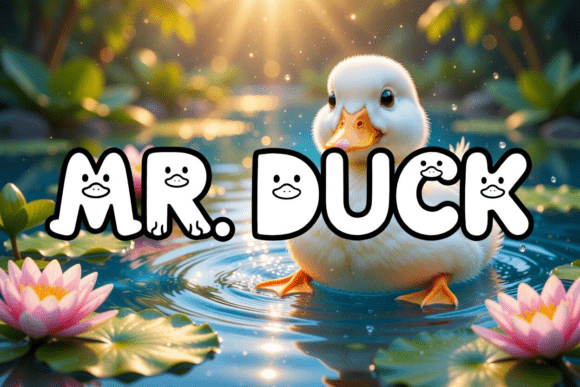 Mr. Duck: The Playful Decorative Display Font for High-Impact Campaigns