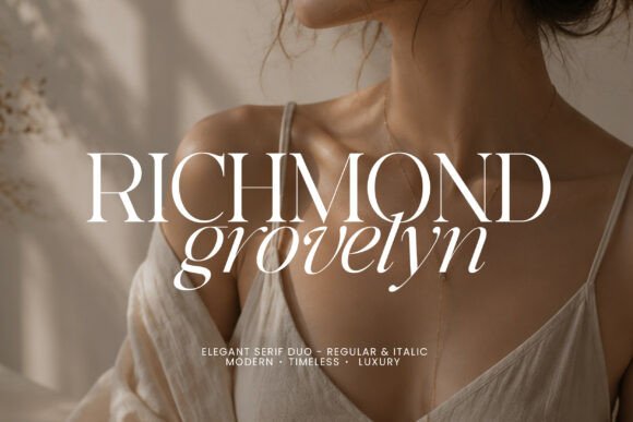 Richmond Grovelyn: The Premium Serif Font for Luxury Branding