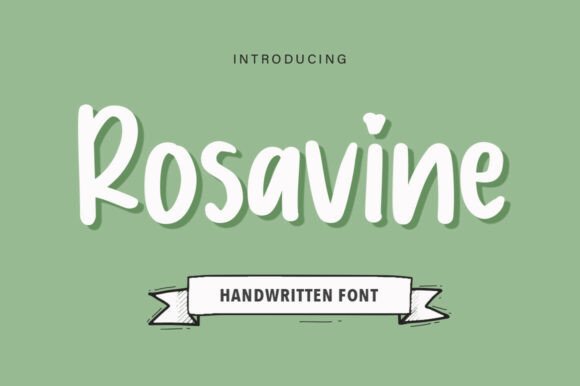 Rosavine: The Ultimate Whimsical Script Handwritten Font