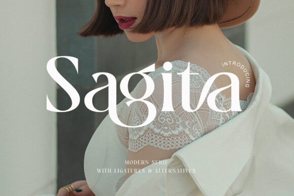 Sagita Typeface: Elevate Handmade Brand Identity