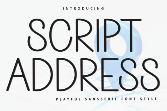 Script Address: A Playful Sans Serif for Handmade Branding